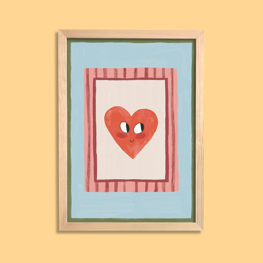 Happy Heart Print