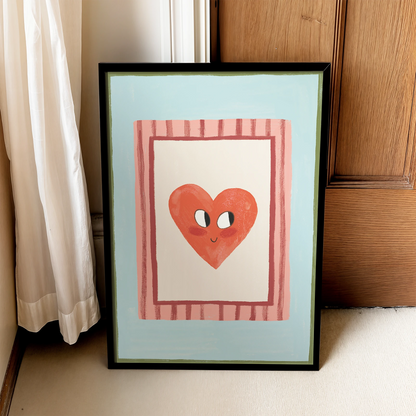 Happy Heart Print